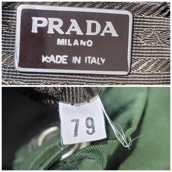PRADA Tessuto Backpack Nylon Army Green - Picture 4 of 13